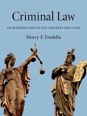 cover image of Criminal Law